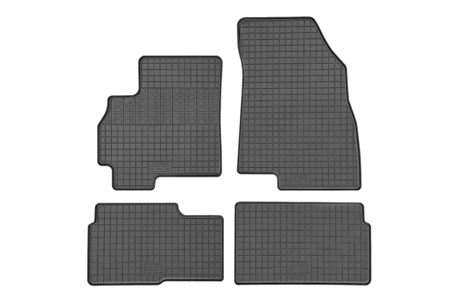 Gummimatten passend für Chery Tiggo 4 2025-heute Gummimatten passend für Chery Tiggo 4 2025-heute