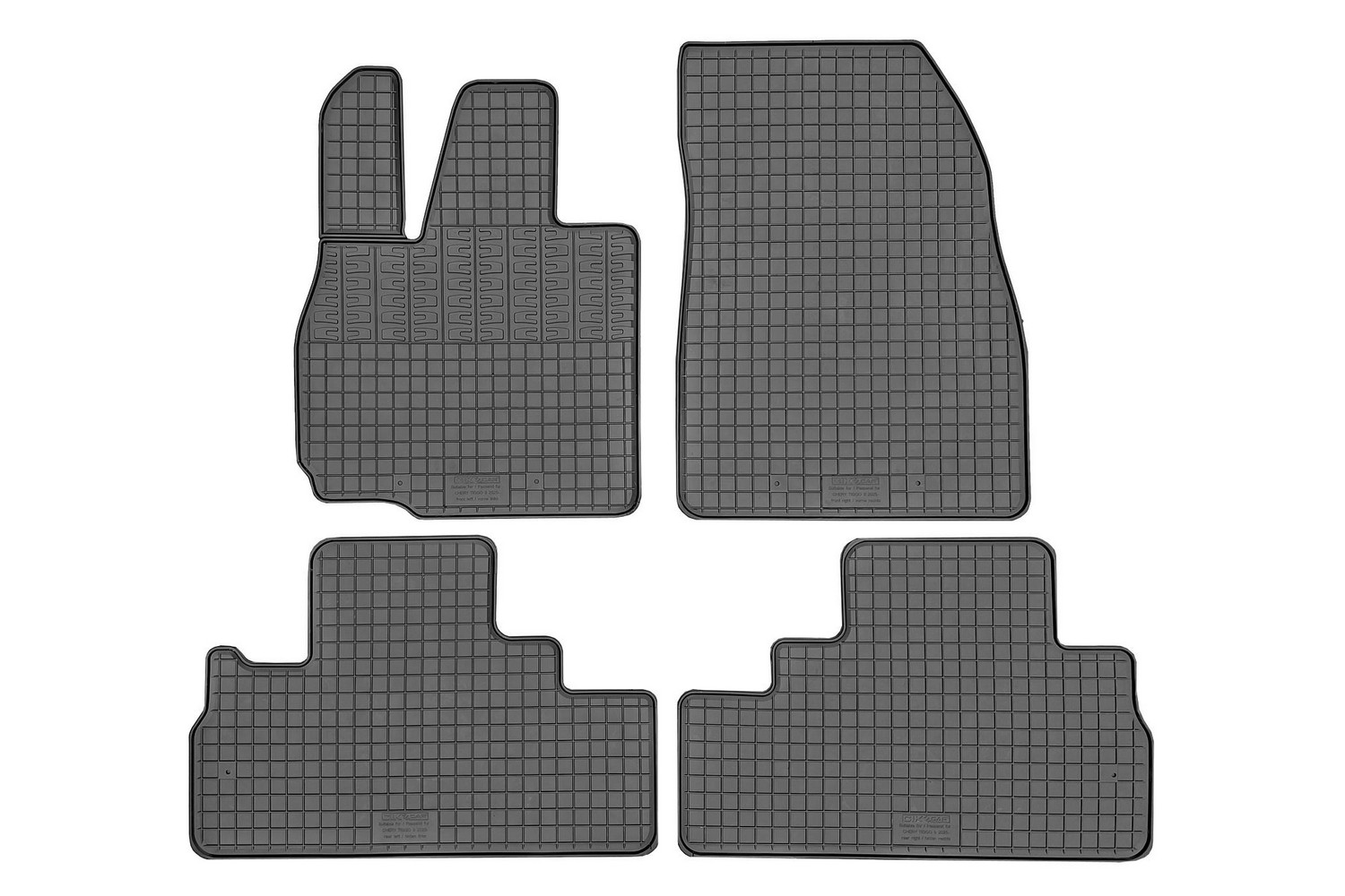 Car mats suitable for Chery Tiggo 9 2025-present rubber