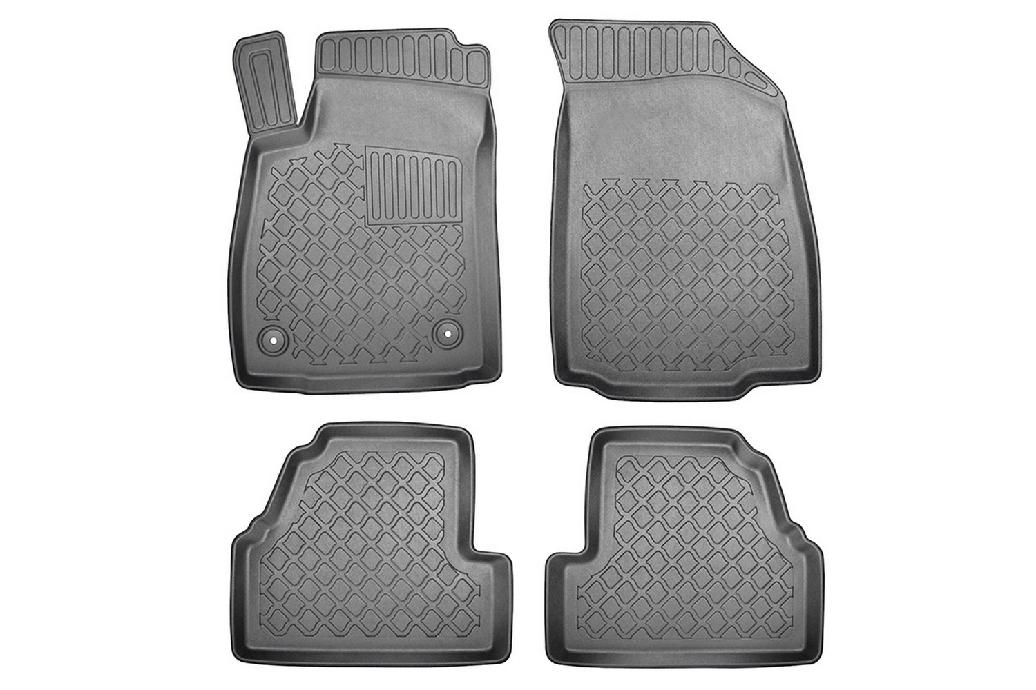 Fußmatten passend für Chevrolet - Daewoo Trax 2013-2016 Guardliner PE/TPE Gummi