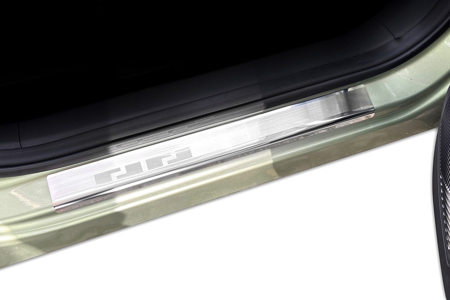 Door sill plates suitable for Chery Jaecoo 7 2023-present stainless steel brushed