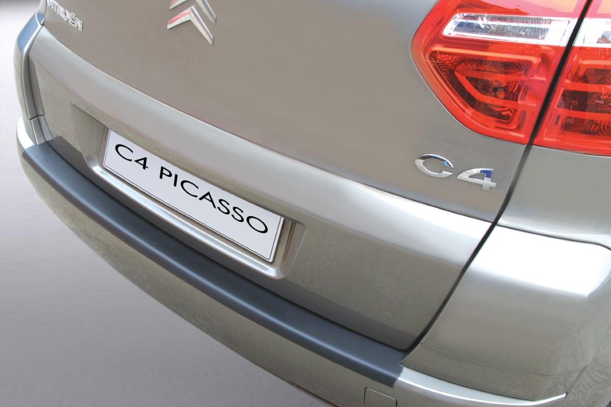 Rear bumper protector Citroën C4 Picasso I 2006-2013 ABS - matt black