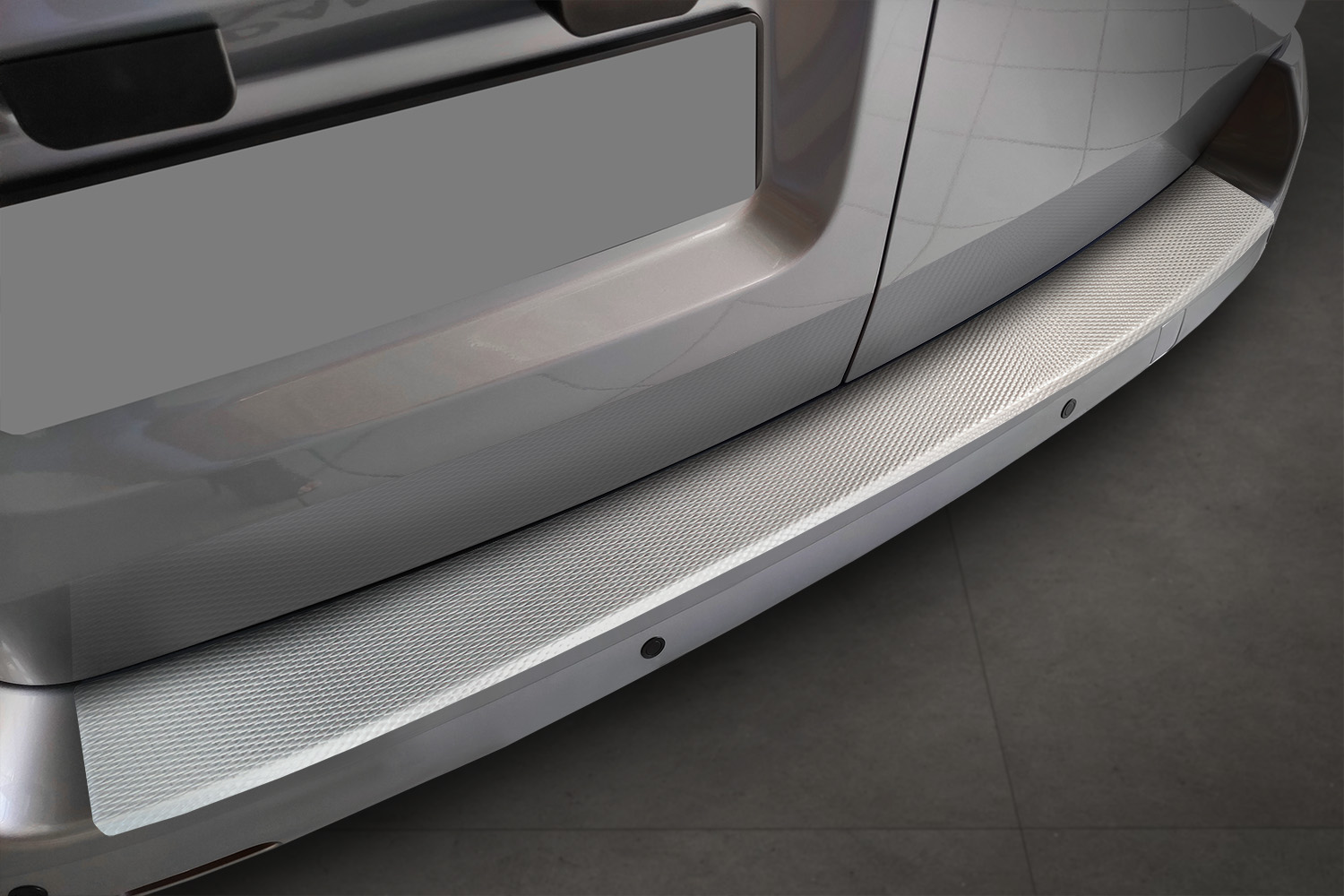 Protection de seuil de coffre convient à Citroën Jumpy III 2016-présent acier inox - 5WL design