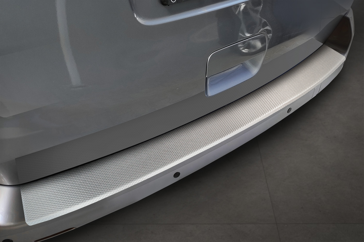 Rear bumper protector suitable for Citroën SpaceTourer 2016-present stainless steel - 5WL design