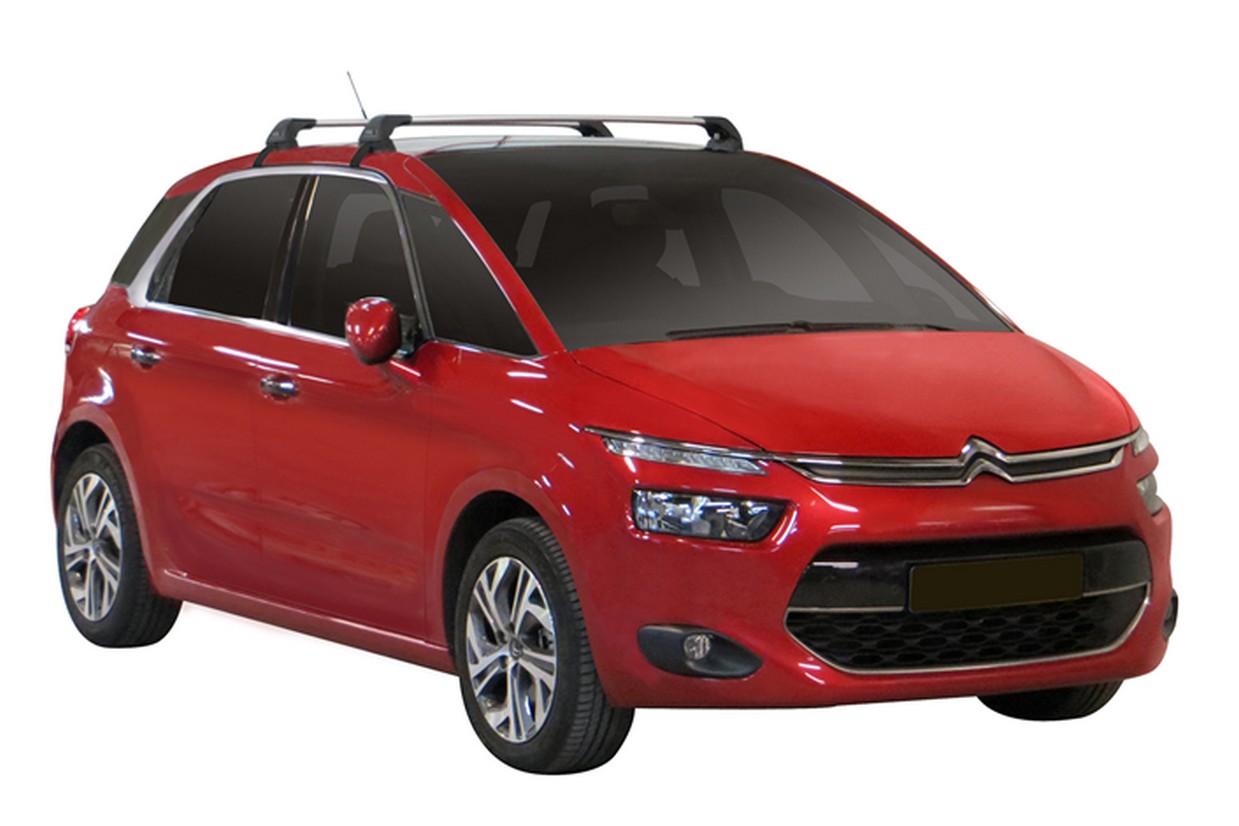 Barres de toit Citroën C4 Picasso II - C4 Spacetourer Yakima - Argent