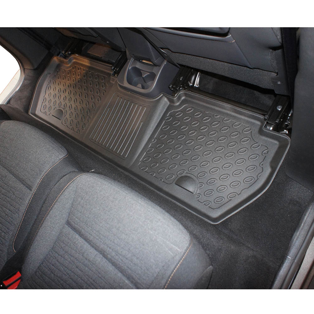 Citroën Berlingo II (B9) 2008- van foot mat set PE/TPE rubber (CIT1BEFM) (5)