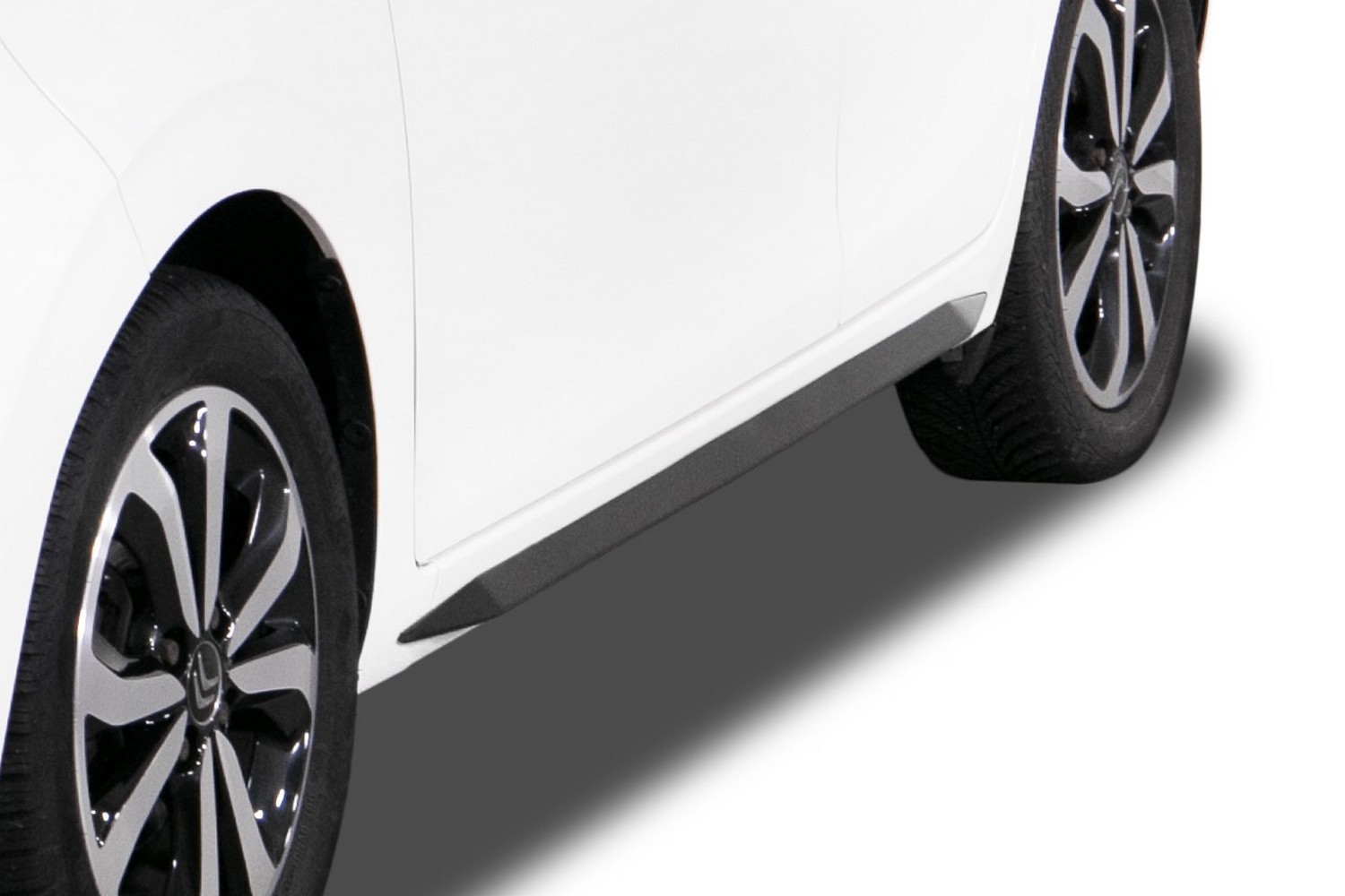 Sideskirts Citroën C1 II 2014-heden 3 &#38; 5-deurs hatchback &#34;Slim&#34; ABS