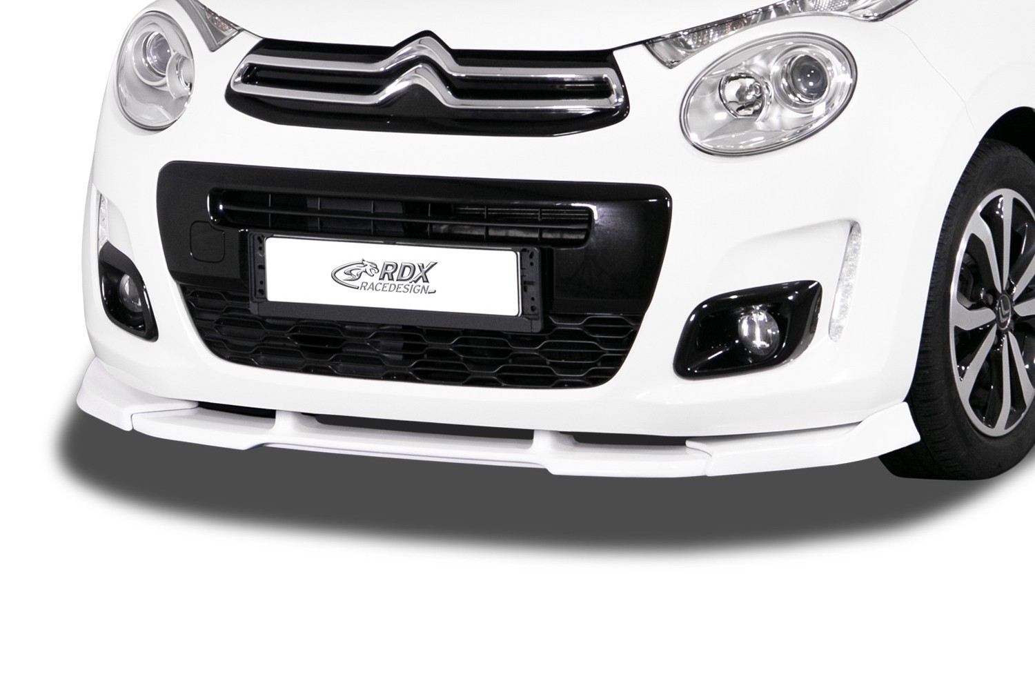 Front spoiler suitable for Citroën C1 II 2014-present 5-door hatchback Vario-X PU