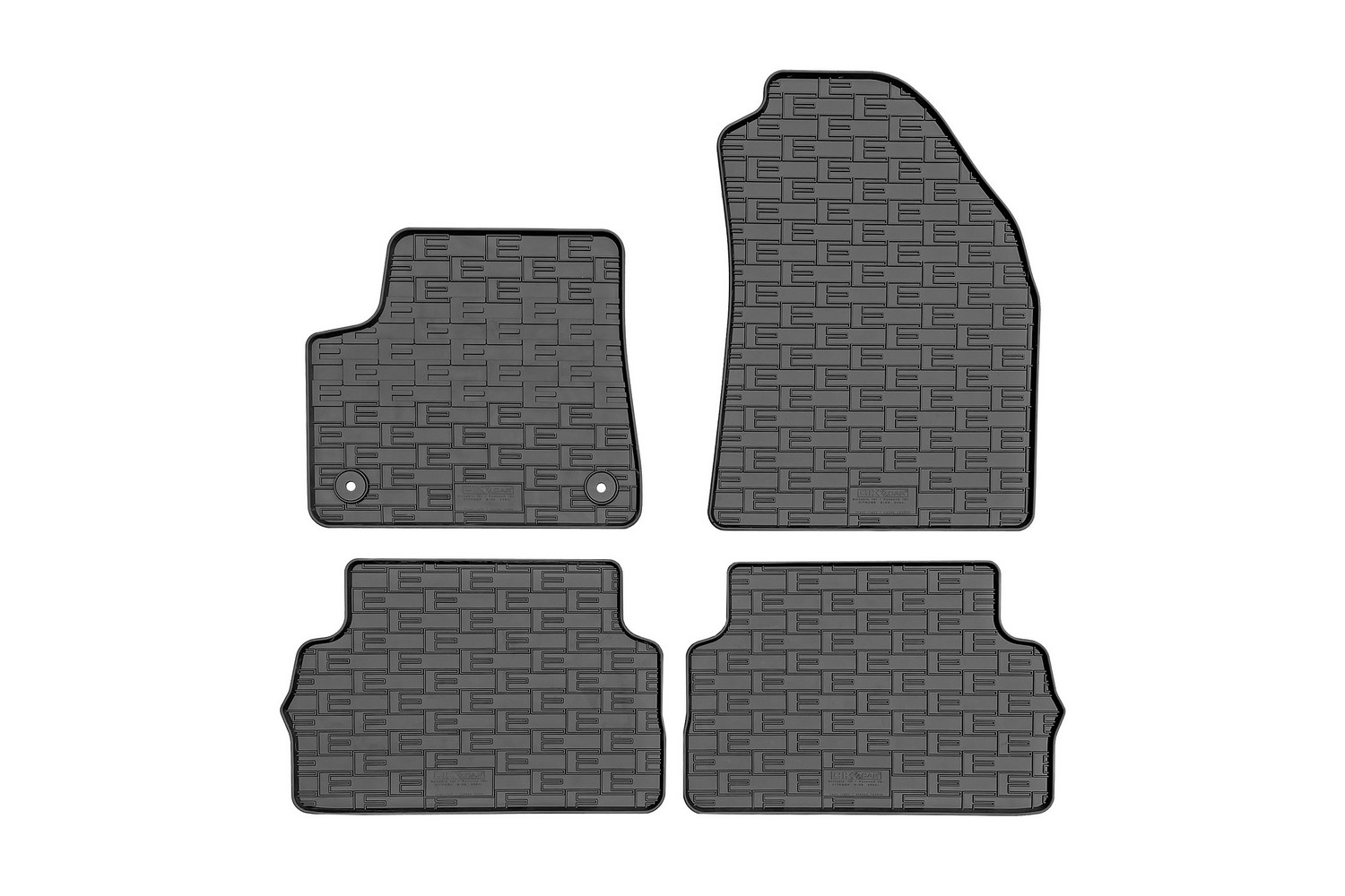 Tapis convient à Citroën ë-C3 IV 2024-présent 5 portes bicorps caoutchouc