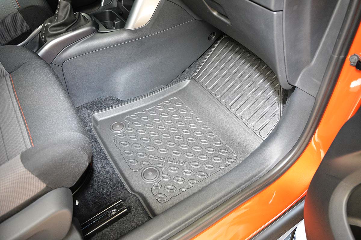 Tapis voiture Citroën C3 - Caoutchouc, moquette - Lovecar