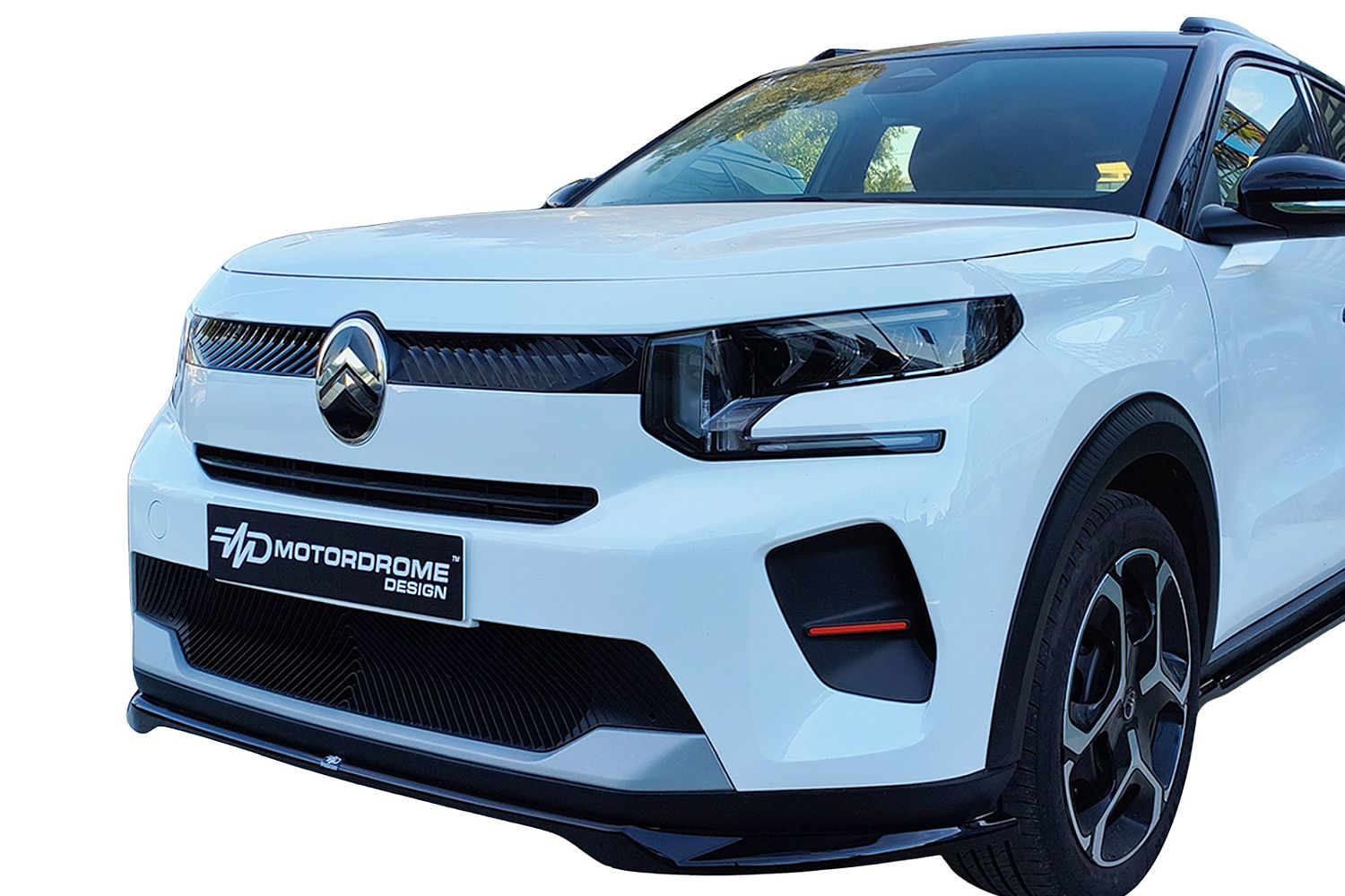 Front spoiler suitable for Citro&euml;n C3 IV 2024-present 5-door hatchback ABS - painted (2)