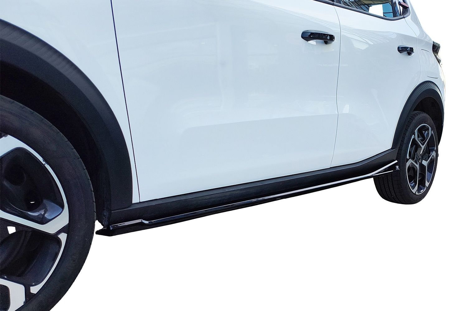 Side skirts suitable for Citro&euml;n C3 IV 2024-present 5-door hatchback ABS - painted (2)