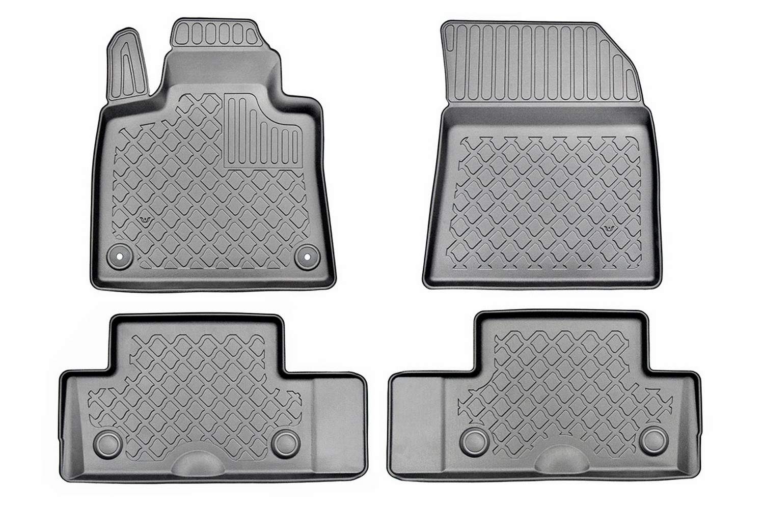 Fußmatten passend für Citroën C4 Picasso II - C4 Spacetourer 2013-2020 Guardliner PE/TPE Gummi
