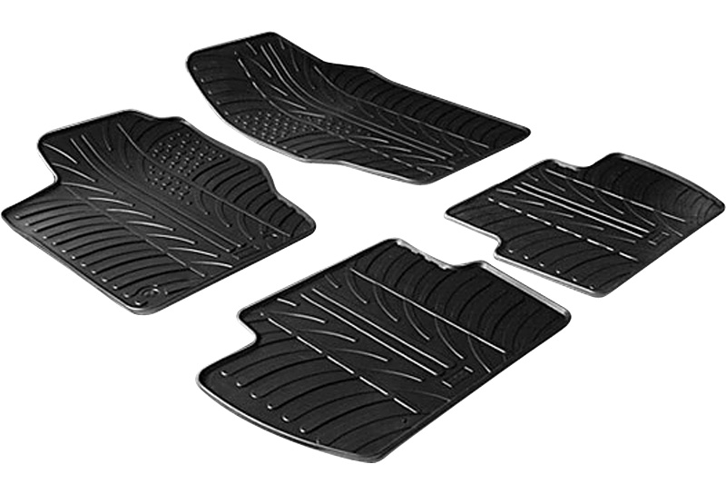 Tapis Citroën C4 (L) 2004-2010 3 & 5 portes bicorps caoutchouc Rubbasol