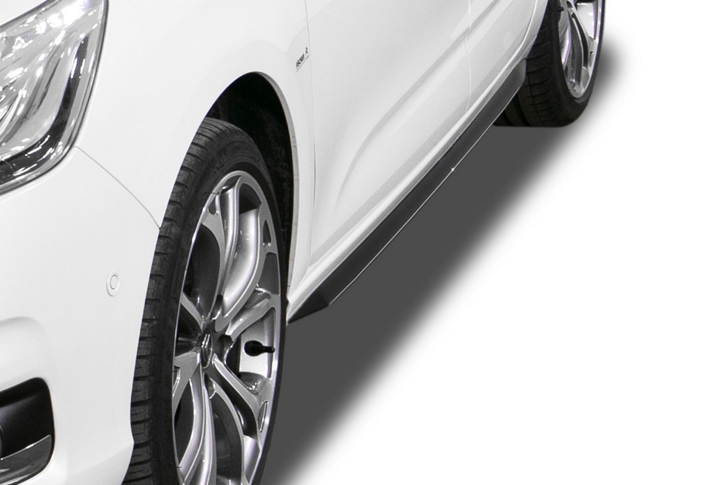 Sideskirts geschikt voor Citroën C4 II (N) 2010-2018 5-deurs hatchback &#34;Slim&#34; ABS