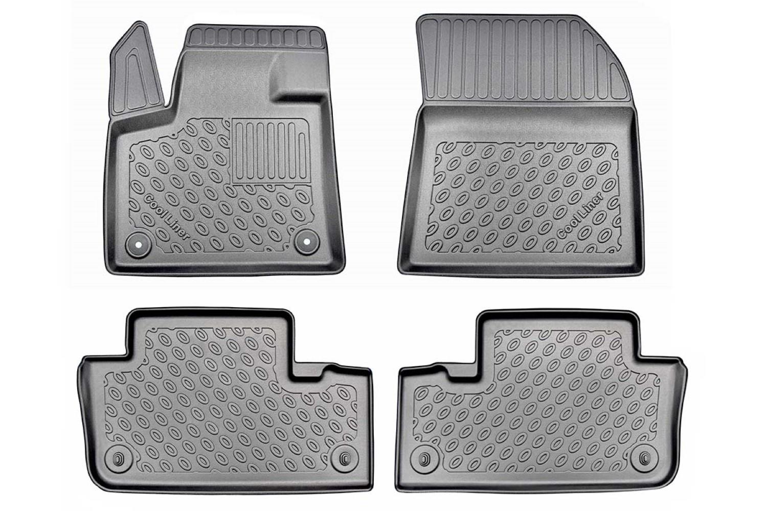 Automatten geschikt voor DS7 Crossback 2018-heden Cool Liner PE/TPE rubber