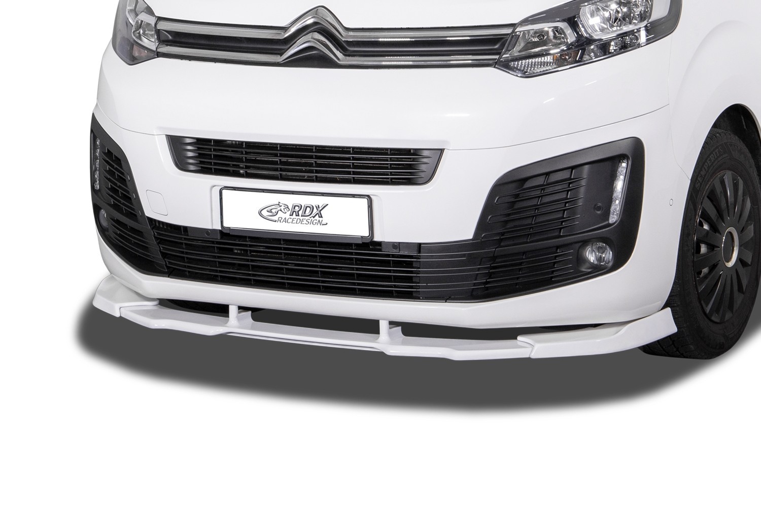 Voorspoiler geschikt voor Citroën Jumpy III 2016-heden Vario-X PU