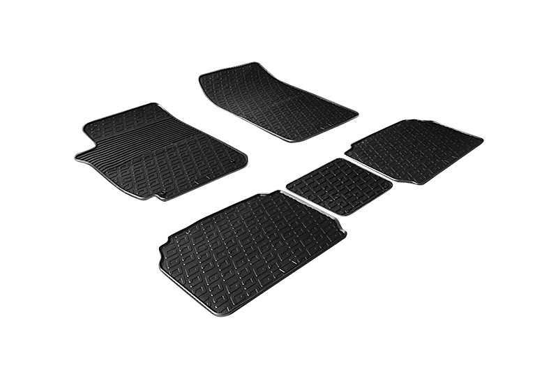 Fußmatten passend für Citroën Xsara Picasso I 2000-2010 Rubbasol Gummi