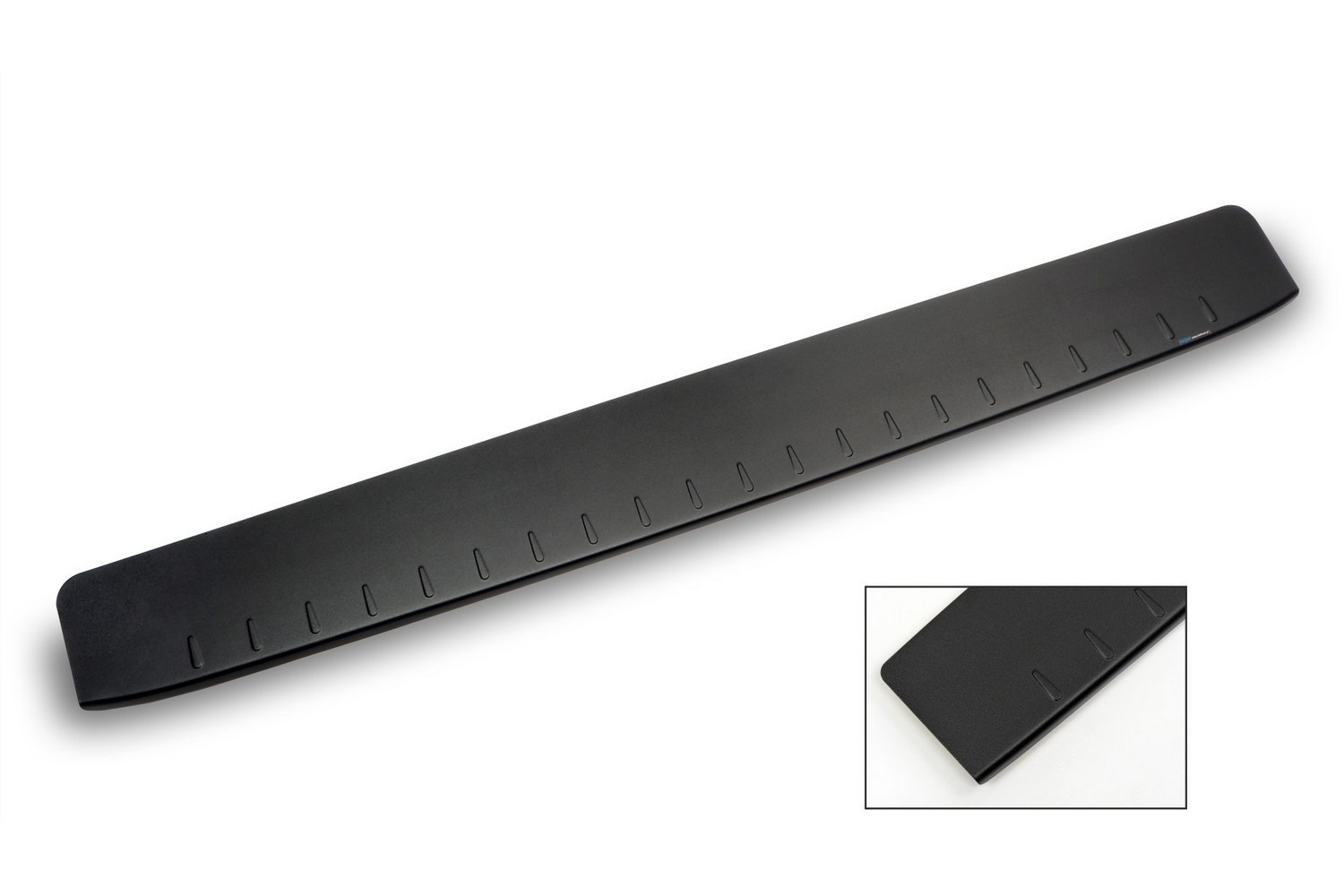 Rear bumper protector suitable for Citroën Jumpy II 2007-2016 aluminium matt black
