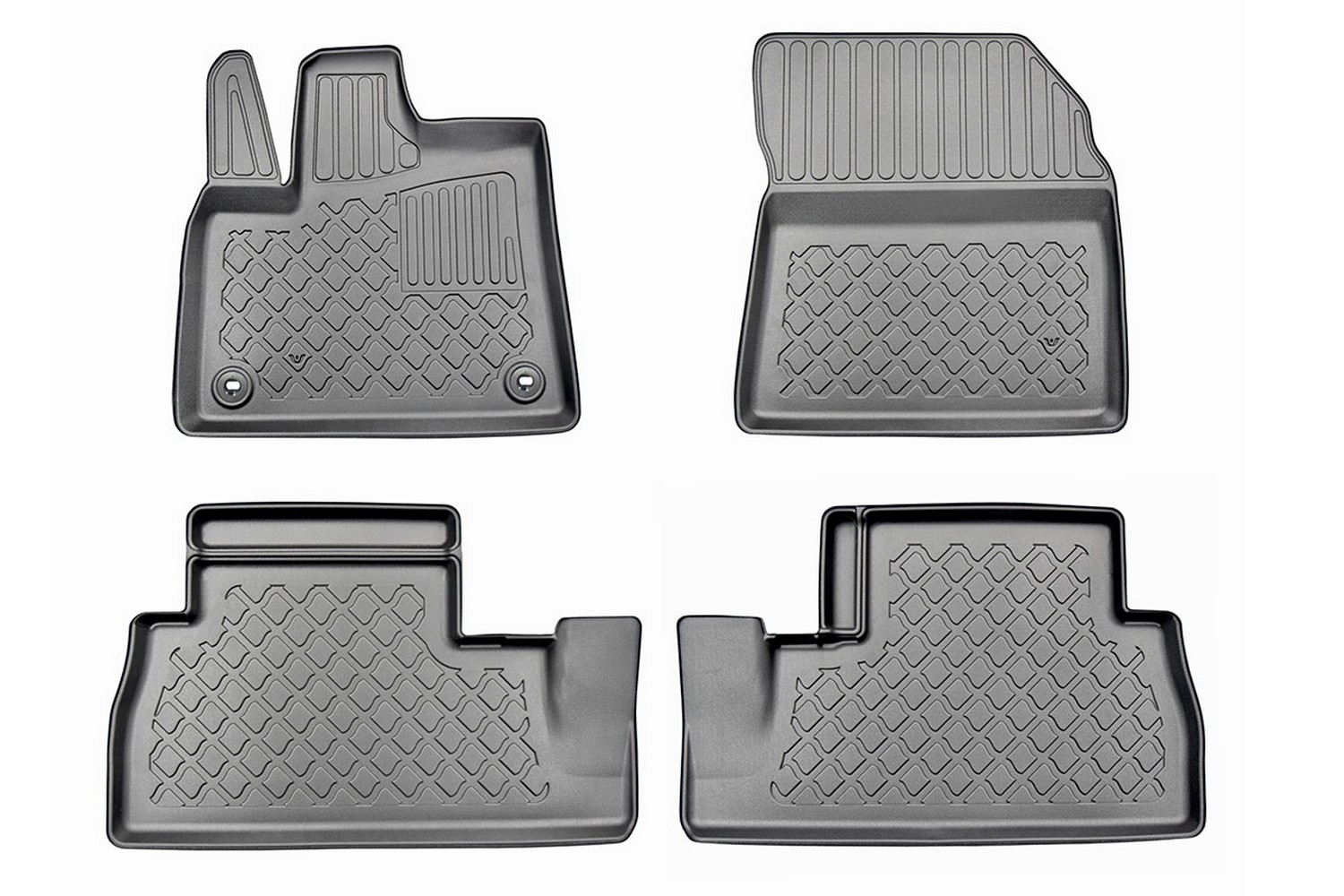 Car mats suitable for Citroën Berlingo III (K9) 2018-present Guardliner PE/TPE rubber