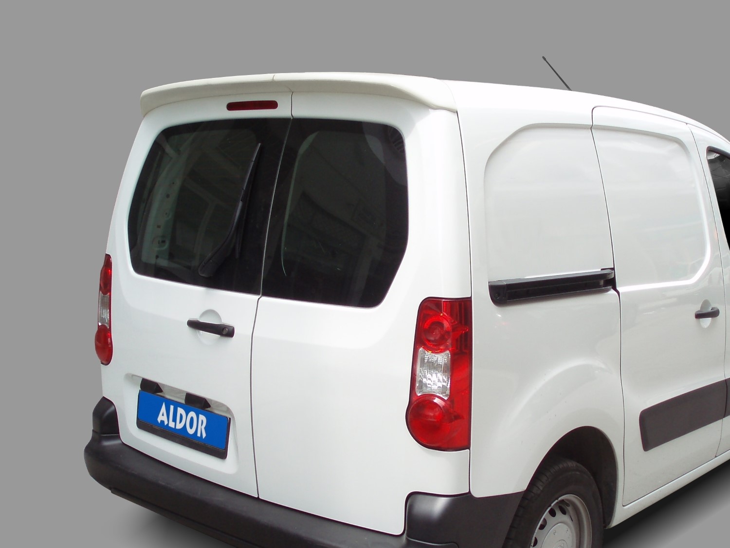 Citroën Berlingo II (B9) 2008-  roof spoiler for car model with 2 rear doors (CIT2BESU)