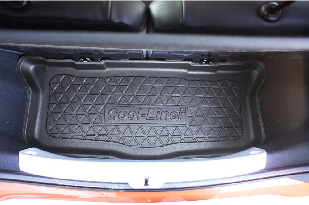 Tapis de coffre Citroën C1 II 2014-présent 5 portes bicorps Cool Liner antidérapant PE/TPE caoutchouc