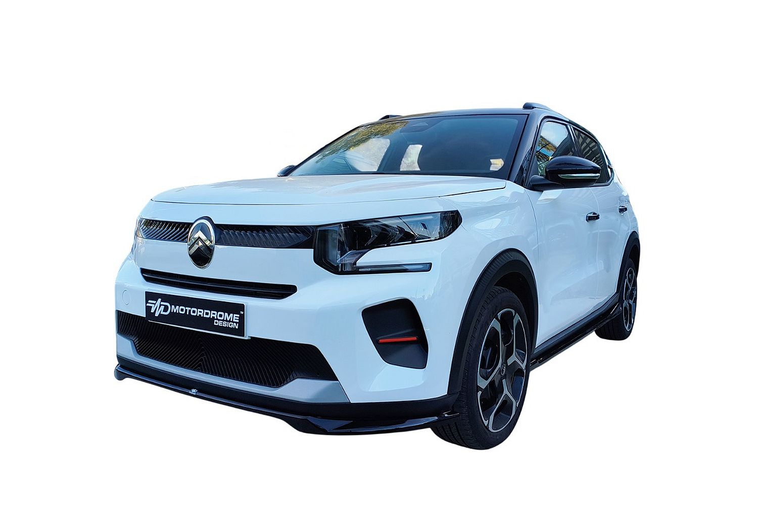 Front spoiler suitable for Citro&euml;n C3 IV 2024-present 5-door hatchback ABS - painted (2)