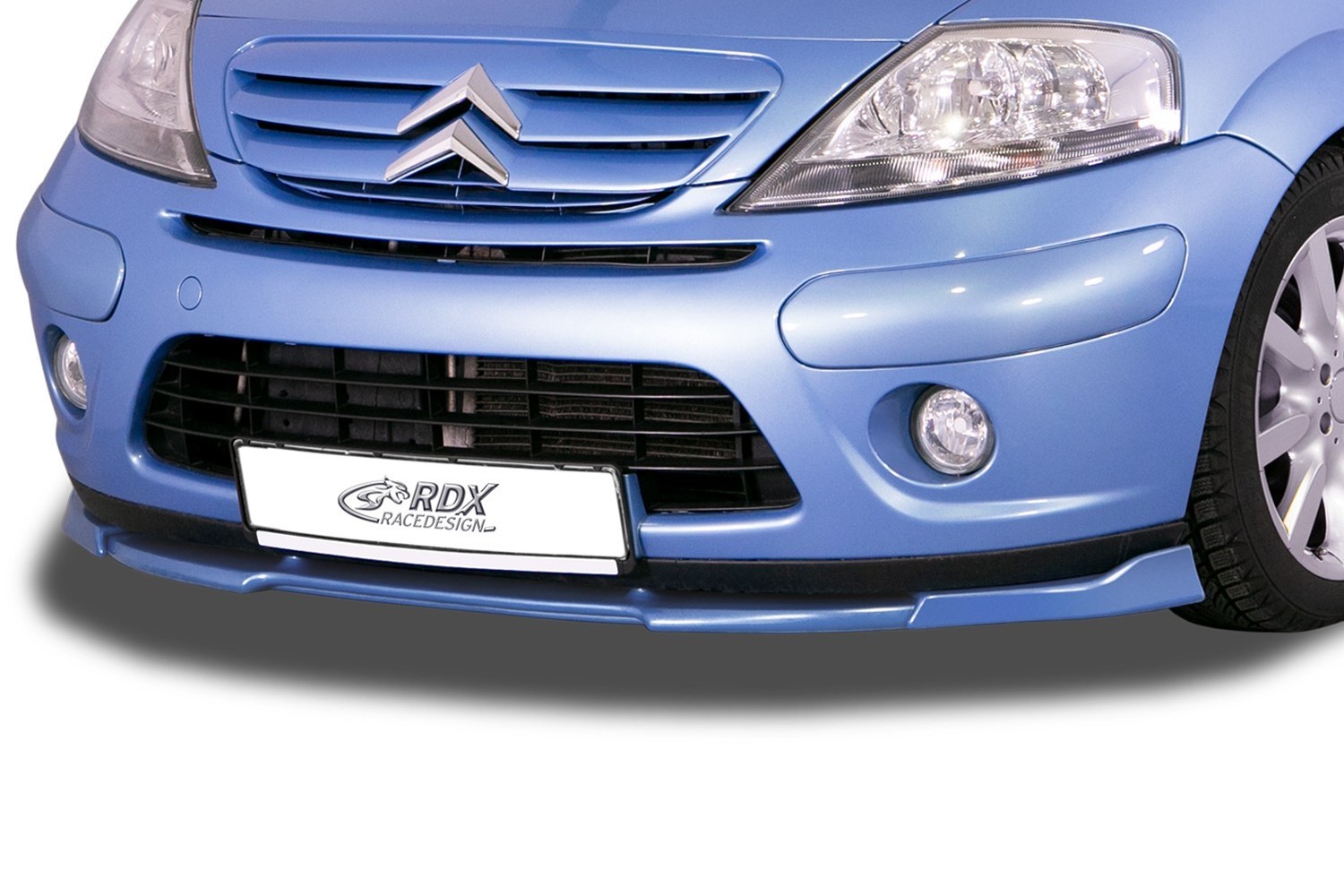 Voorspoiler geschikt voor Citroën C3 I 2005-2009 5-deurs hatchback Vario-X PU
