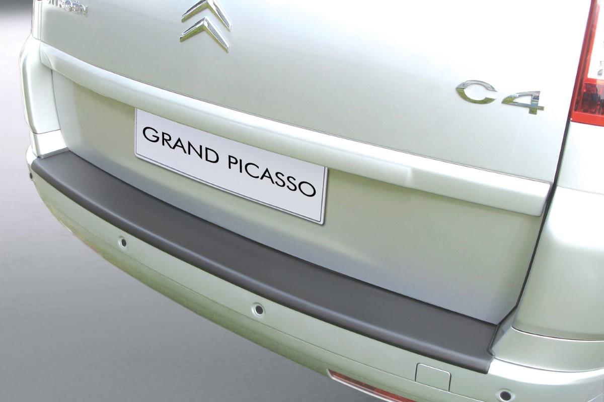 Protection de seuil de coffre Citroën Grand C4 Picasso I 2006-2013 ABS - noir mat