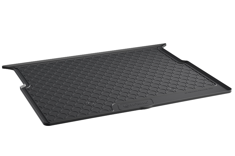 Boot mat suitable for Citroën C4 Picasso II - C4 Spacetourer 2013-present anti slip Rubbasol rubber