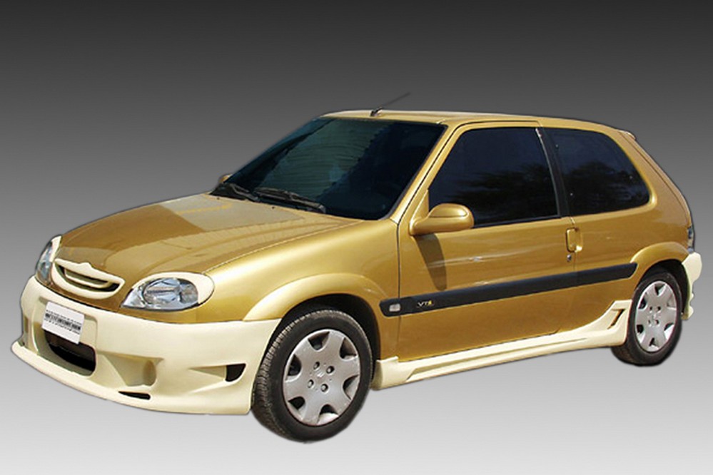 Jupes latérales convient à Citroën Saxo VTS 1996-2004 3 portes bicorps ABS