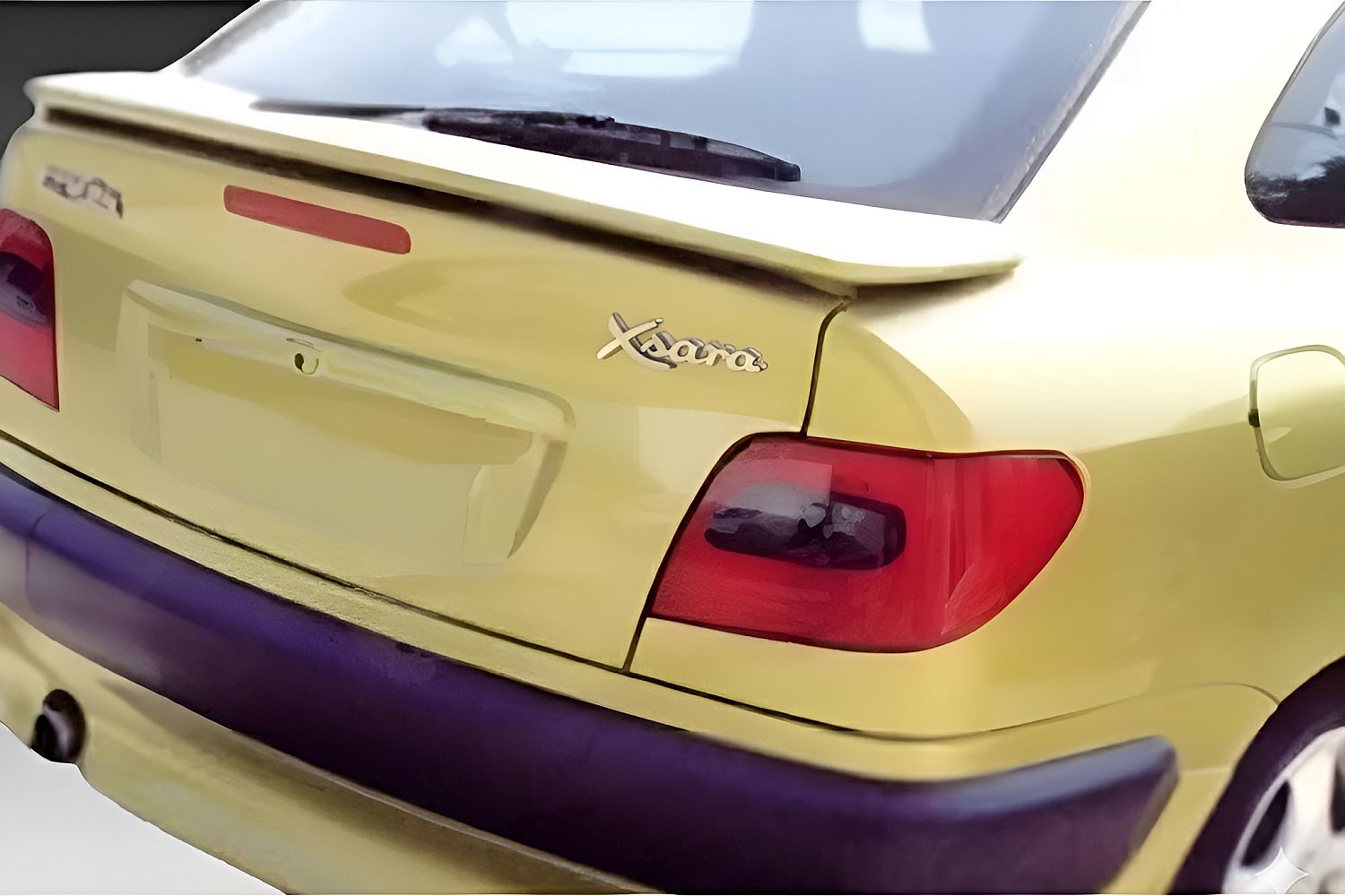 Boot spoiler suitable for Citroën Xsara 1997-2006 3 & 5-door hatchback