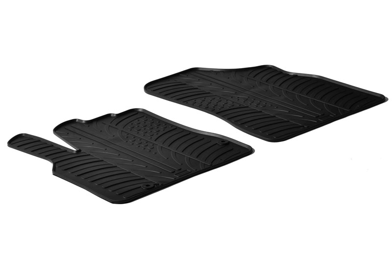 Fußmatten passend für Citroën Berlingo II (B9) 2008-2018 Rubbasol Gummi