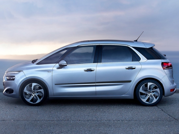 Seitenschutzleisten passend für Citroën C4 Picasso II - C4 Spacetourer 2013-heute Set