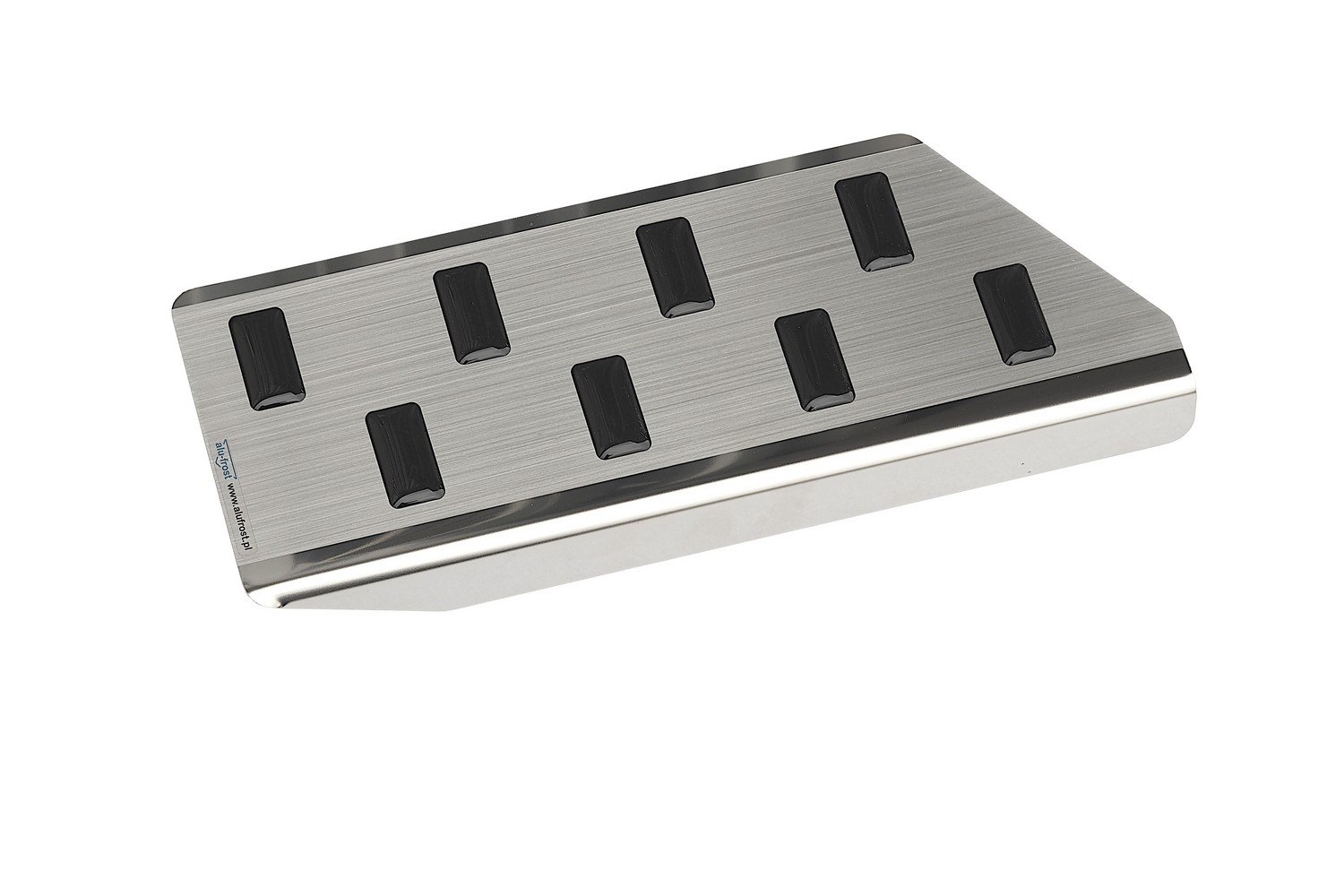 Foot rest trim suitable for Citroën C4 III 2021-present 5-door hatchback stainless steel brushed