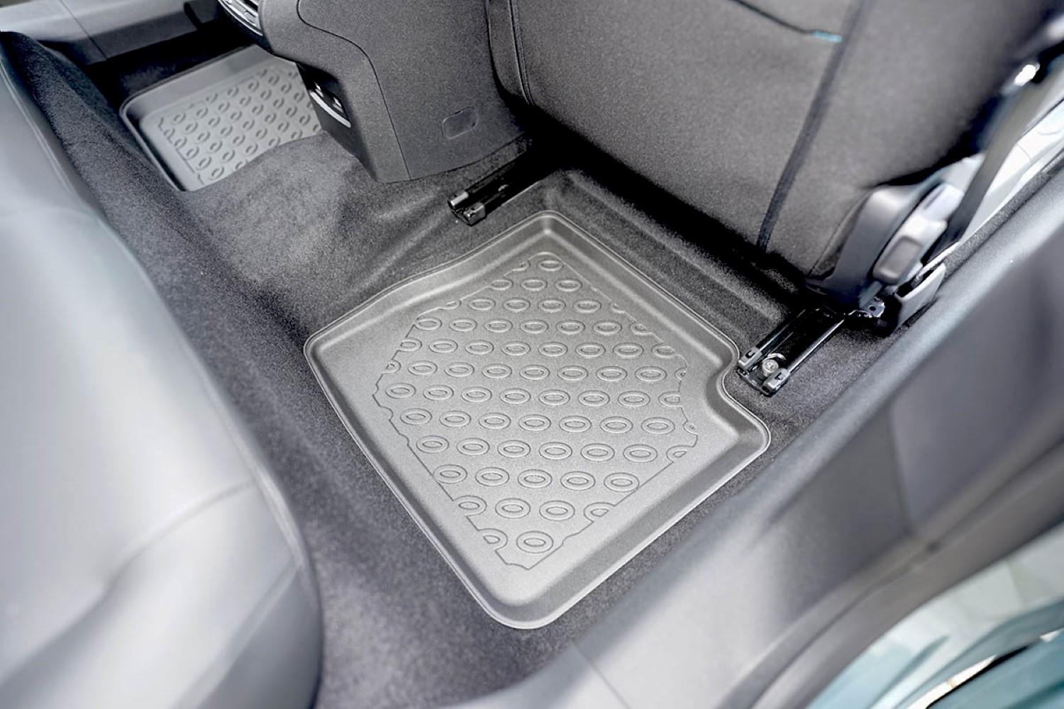 Tapis de sol avec logo pour Citroen C4 électrique e-C4 (2021-présent)