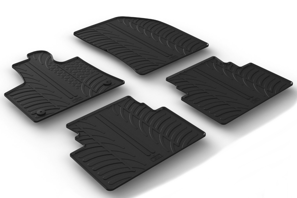 Tapis convient à Citroën C5 Aircross 2019-présent caoutchouc Rubbasol