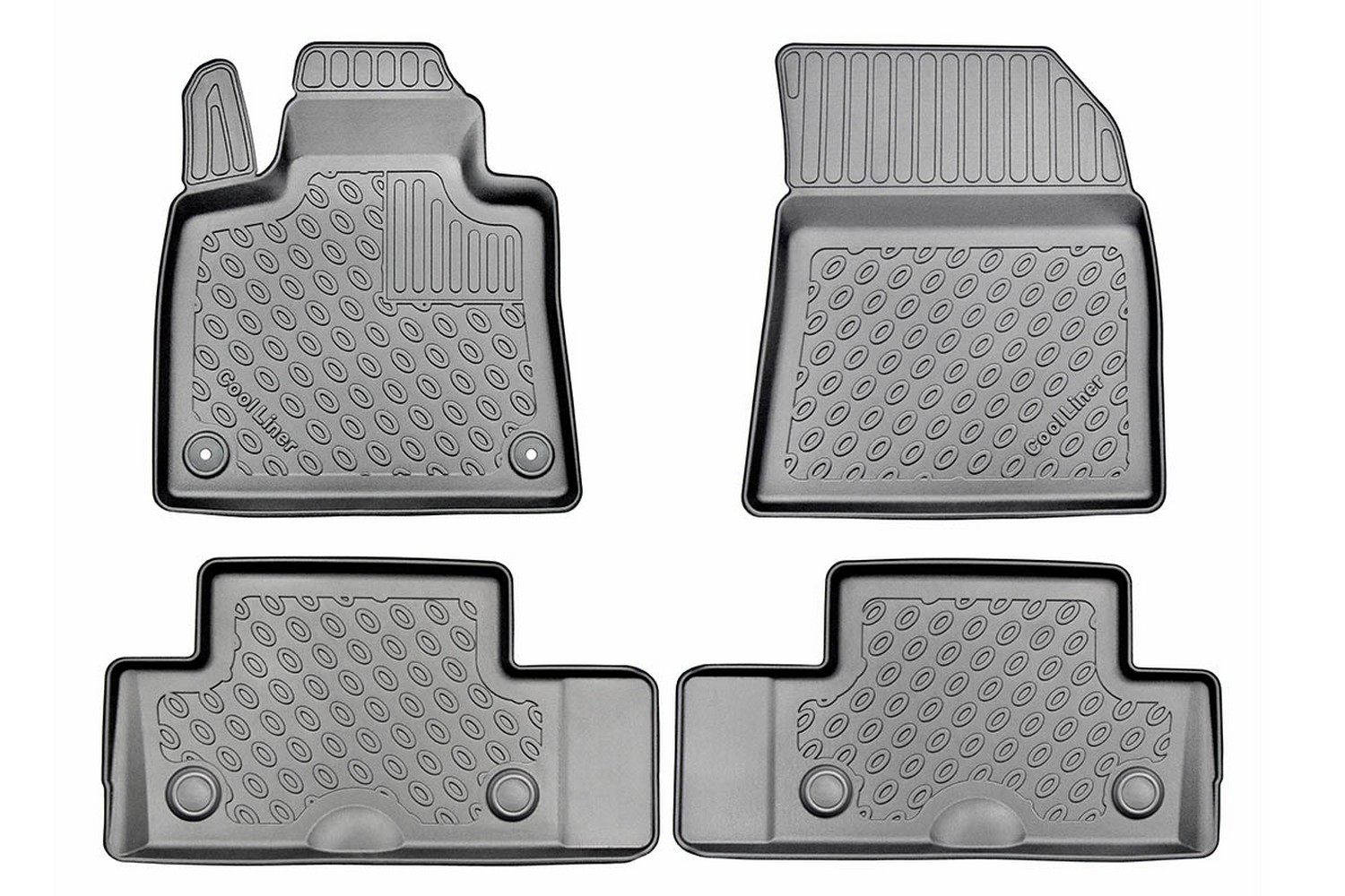 Car mats suitable for Citroën Grand C4 Picasso II - Grand C4 Spacetourer 2013-2022 Cool Liner PE/TPE rubber
