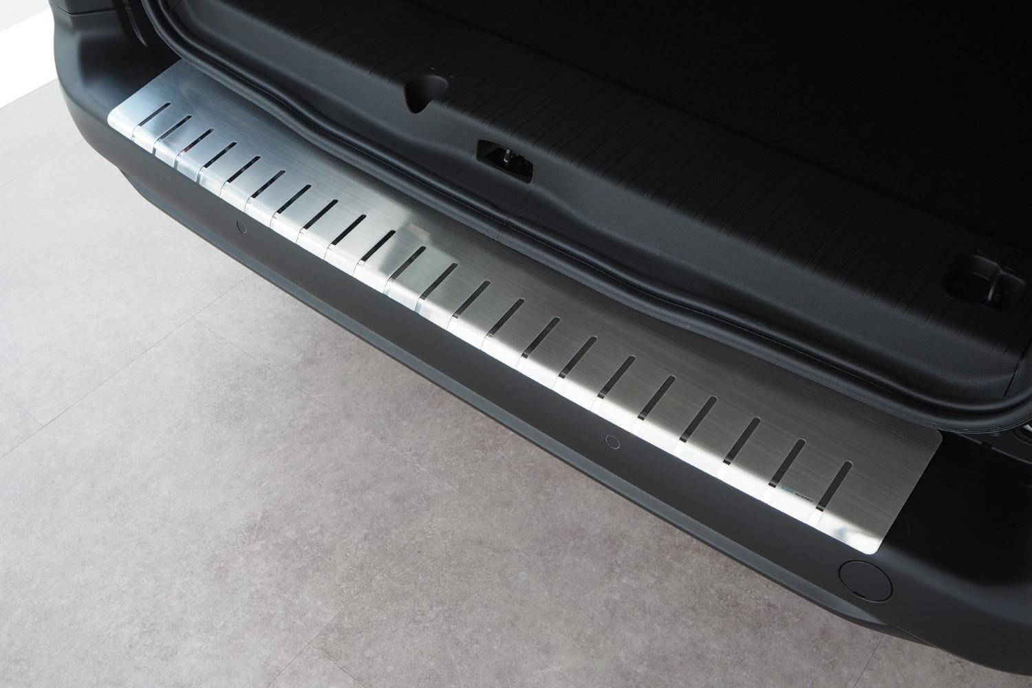 Protection de seuil de coffre convient à Citroën Berlingo III (K9) 2018-présent acier inox brossé