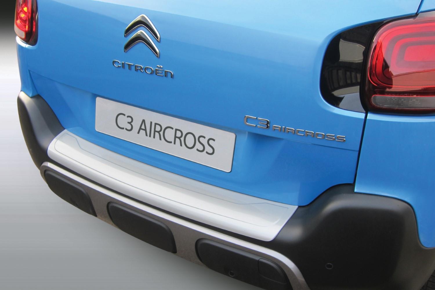SET für CITROEN C3 AIRCROSS ab2017 Einstiegsleisten Ladekantenschutz 3D Carbon S