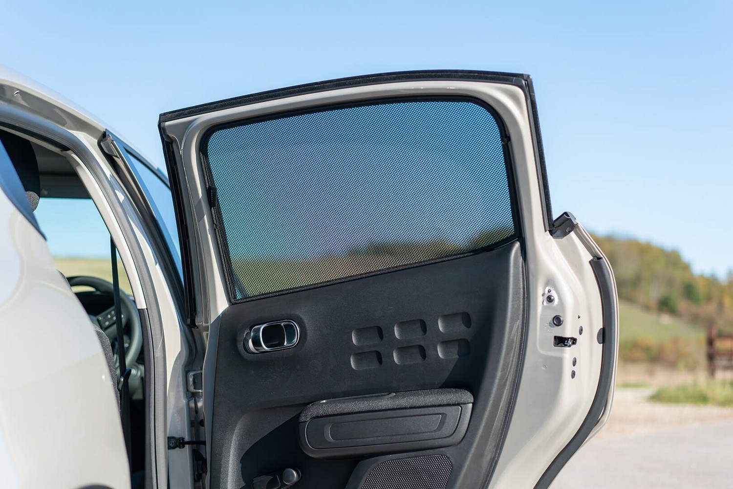 Zonneschermen Citroën C3 III 2016-heden 5-deurs hatchback Car Shades - achterportieren