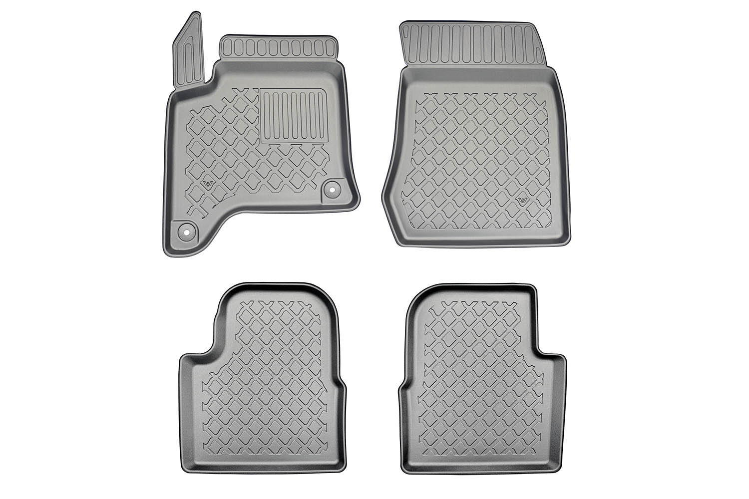 Alfombrillas compatibles con Citro&euml;n C4 III 2021-presente Guardliner goma PE/TPE