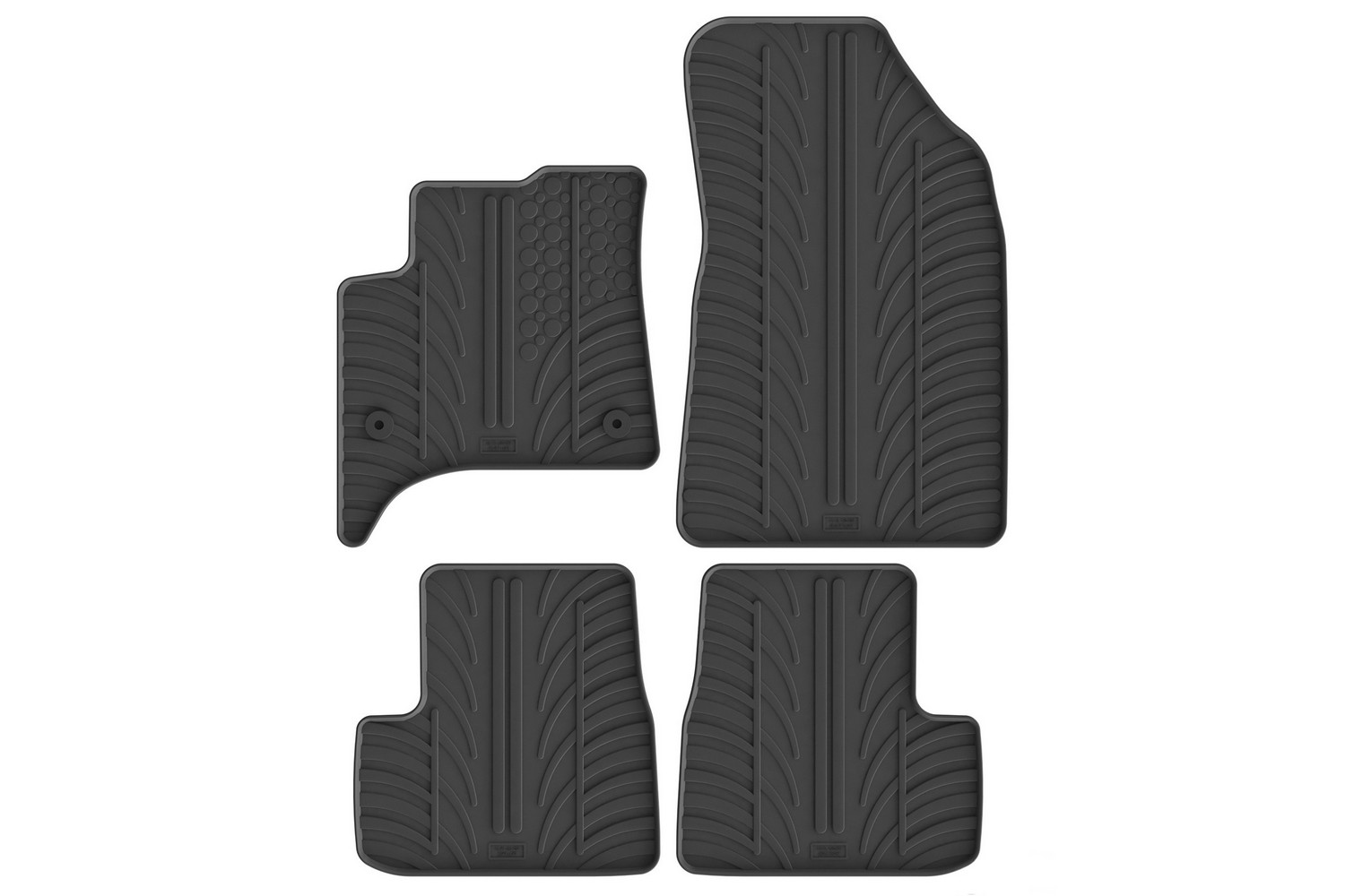 Alfombrillas compatibles con Citro&euml;n C3 IV 2024-presente 5 puertas goma Rubbasol