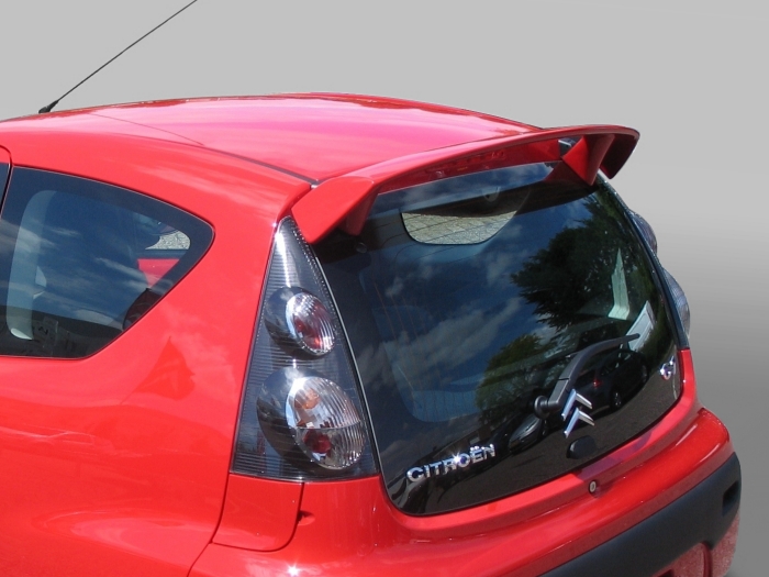 Dachspoiler Dachflügel Spoiler für Citroen C1 Peugeot 107 tuning-rs