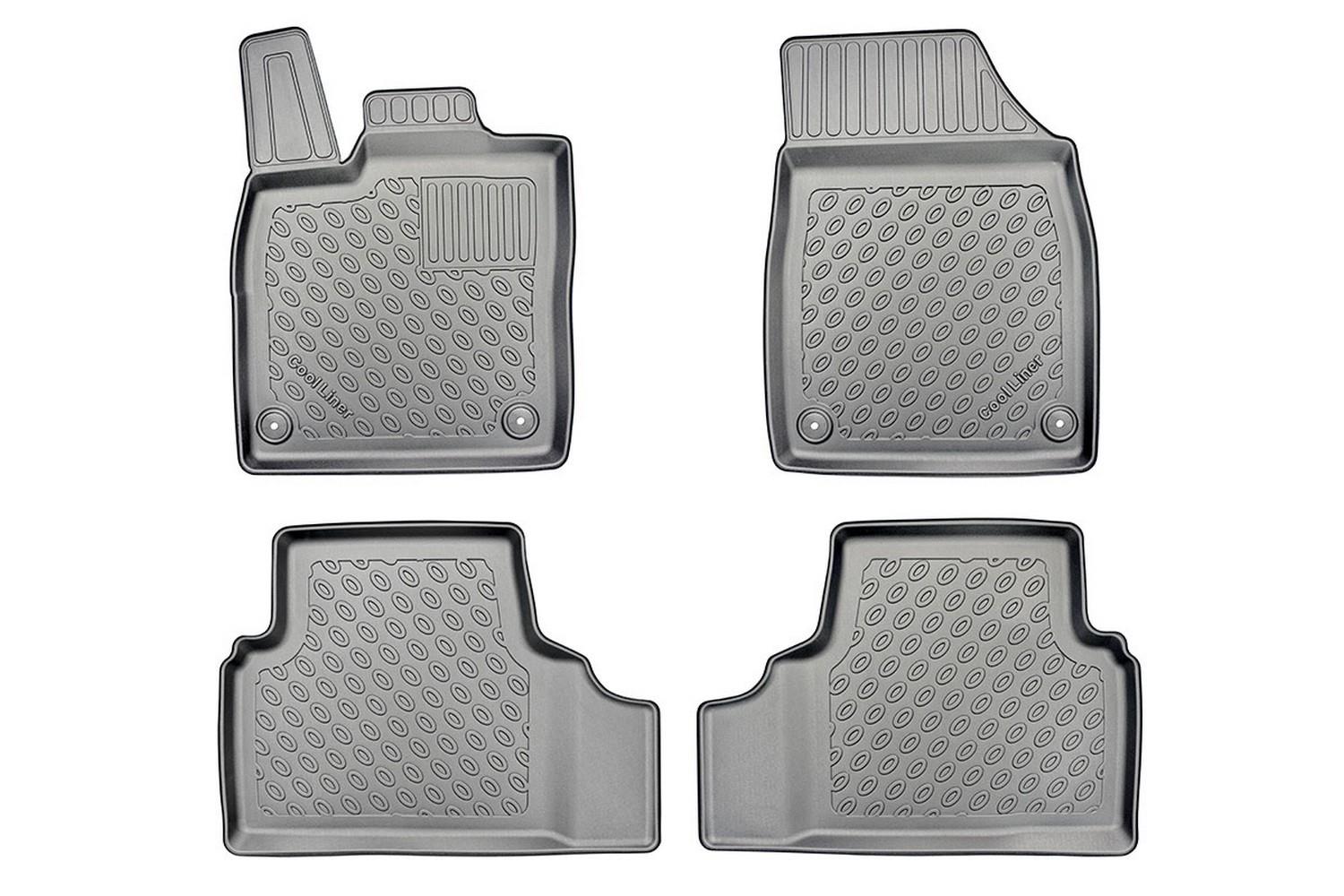 Car mats suitable for Cupra Born 2021-present 5-door hatchback Cool Liner PE/TPE rubber