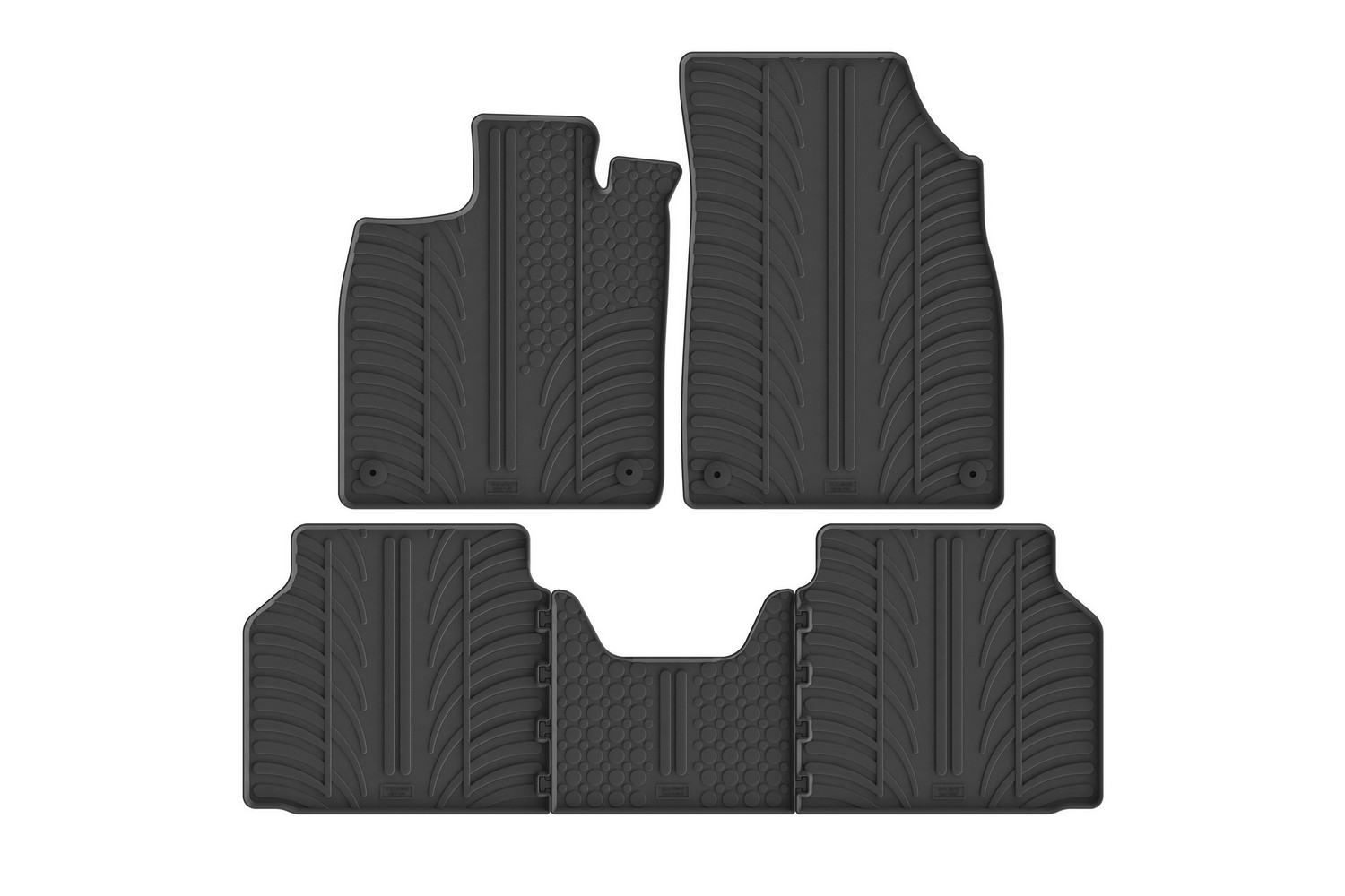 Car mats suitable for Cupra Tavascan 2023-present Rubbasol rubber Car mats suitable for Cupra Tavascan 2023-present Rubbasol rubber