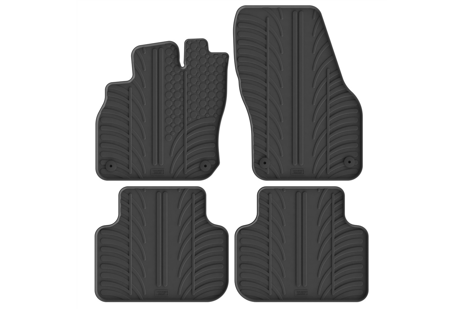 Car mats suitable for Cupra Terramar 2024-present Rubbasol rubber Car mats suitable for Cupra Terramar 2024-present Rubbasol rubber