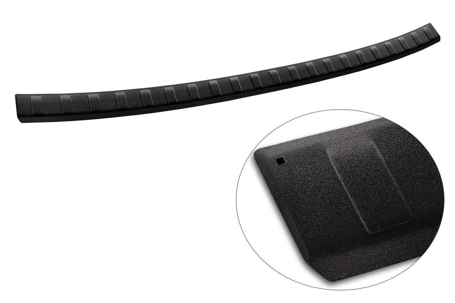 Rear bumper protector Cupra Ateca 2018-present stainless steel anthracite matt (5)