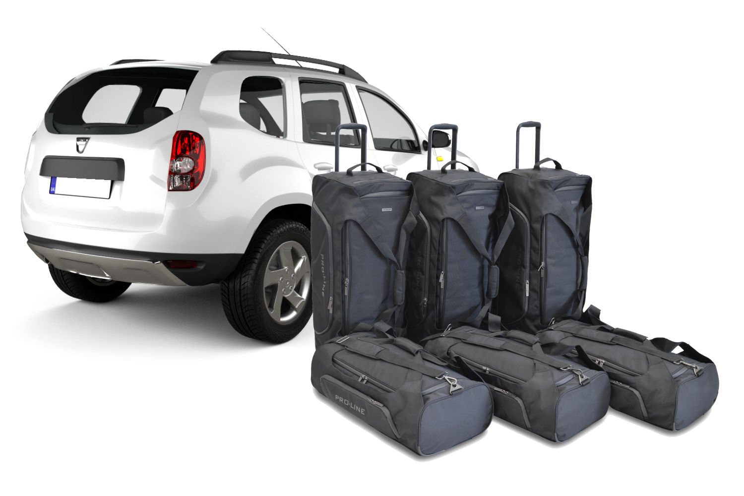 Travel bag set suitable for Dacia Duster 2010-2017 Pro.Line