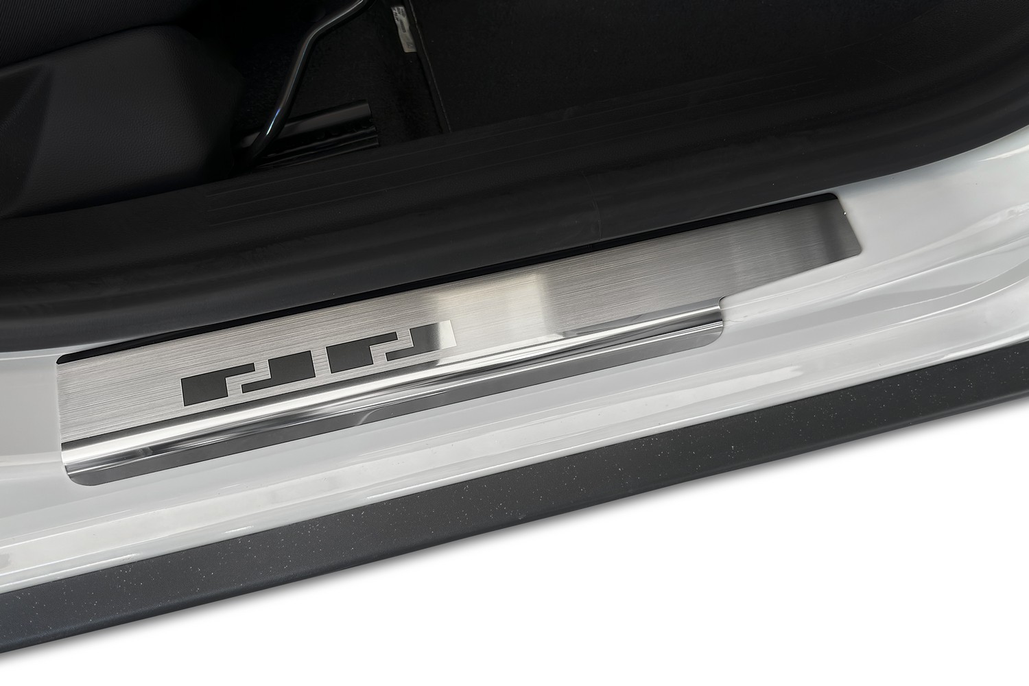 Door sill plates suitable for Dacia Bigster 2025-present stainless steel brushed