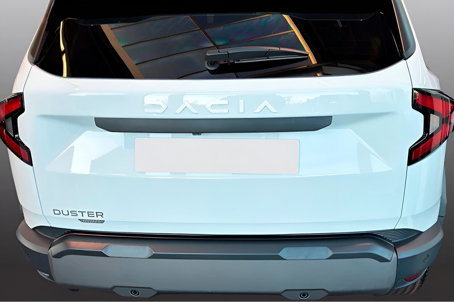 Rear bumper protector suitable for Dacia Duster III 2024-present ABS - matt black (DAC1DUBR) (3)